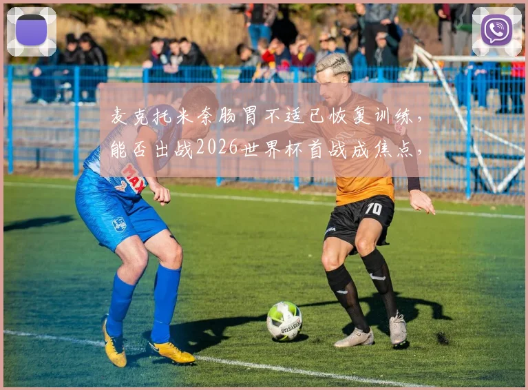麦克托米奈肠胃不适已恢复训练,能否出战2026世界杯首战成焦点,最新情况解读
